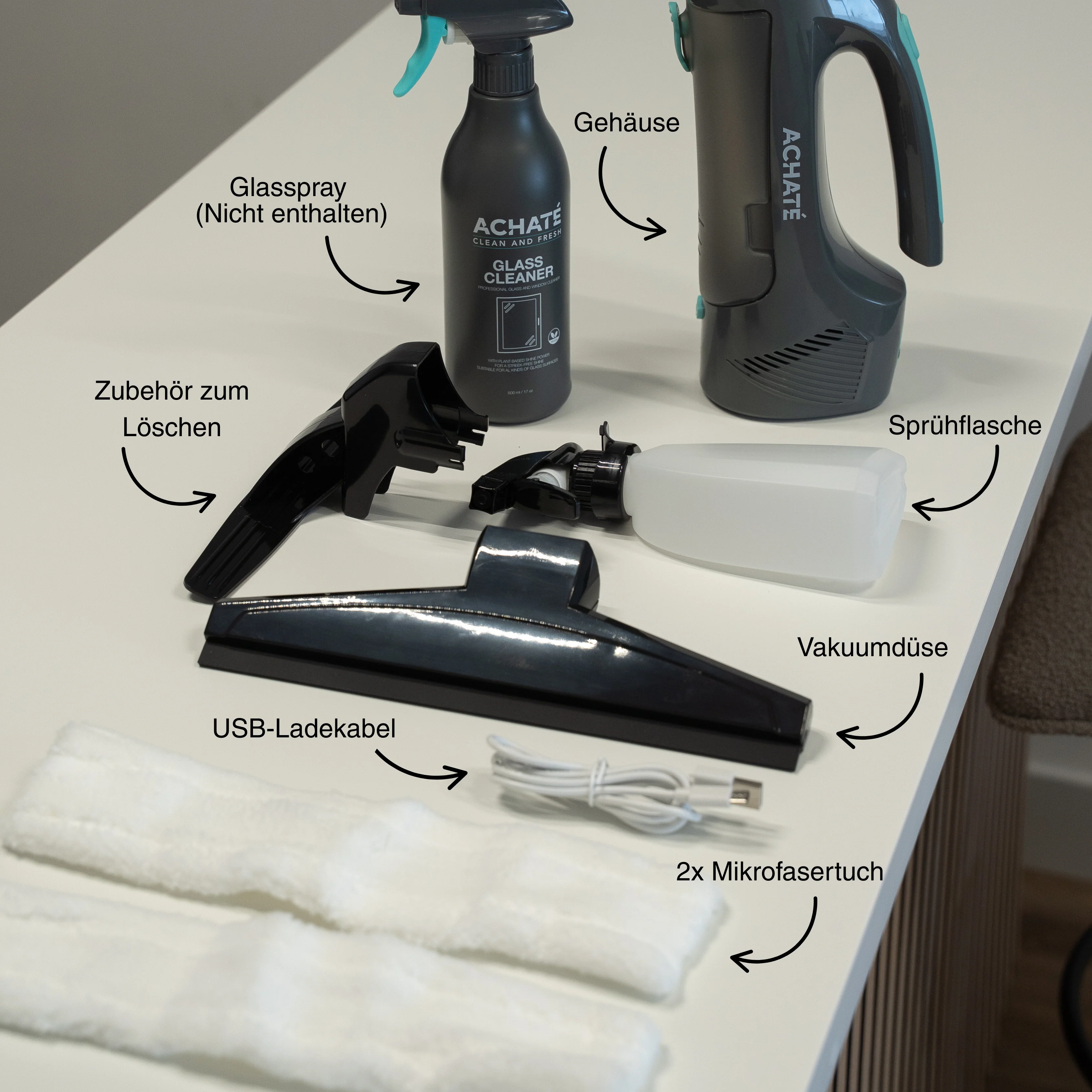 Achaté Elektrischer Fensterreiniger - Image 3